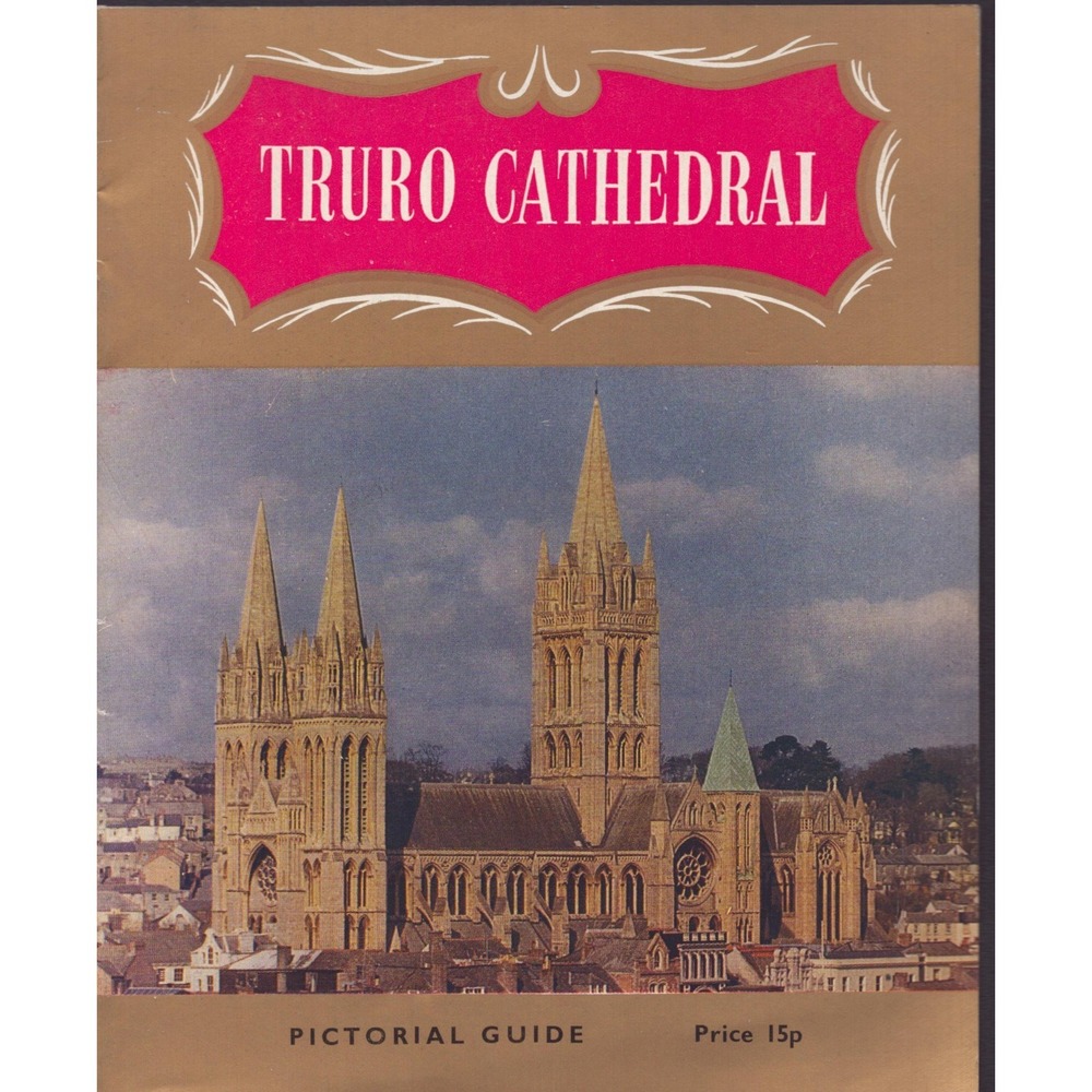 Vintage Truro Cathedral Cornwall Pictorial Guide Book Souvenir History Ephemera - Picture 1 of 3